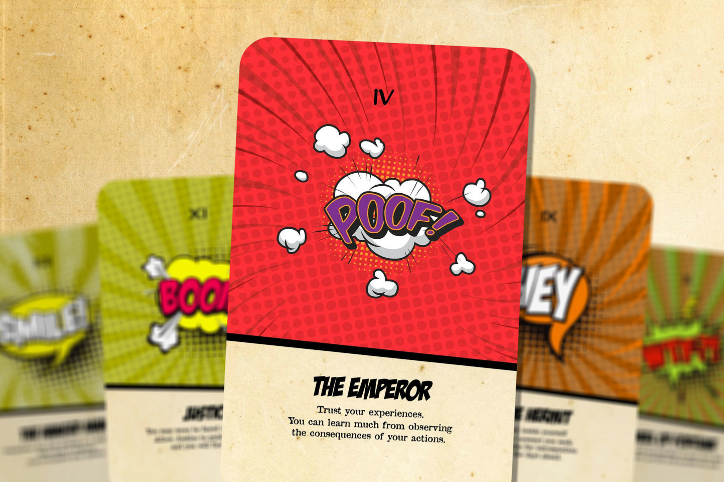 Comics Tarot - comic bubbles Tarot