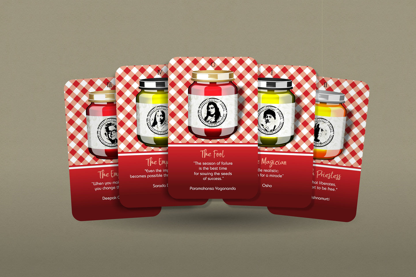 Spiritual Marmalade Tarot - Major Arcana