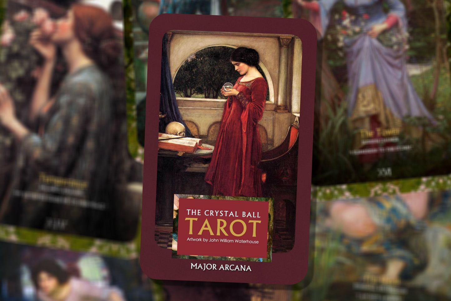 The Crystal Ball Tarot - Major Arcana - John William Waterhouse