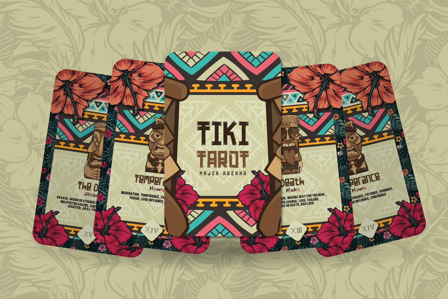 Tiki Tarot - Major Arcana