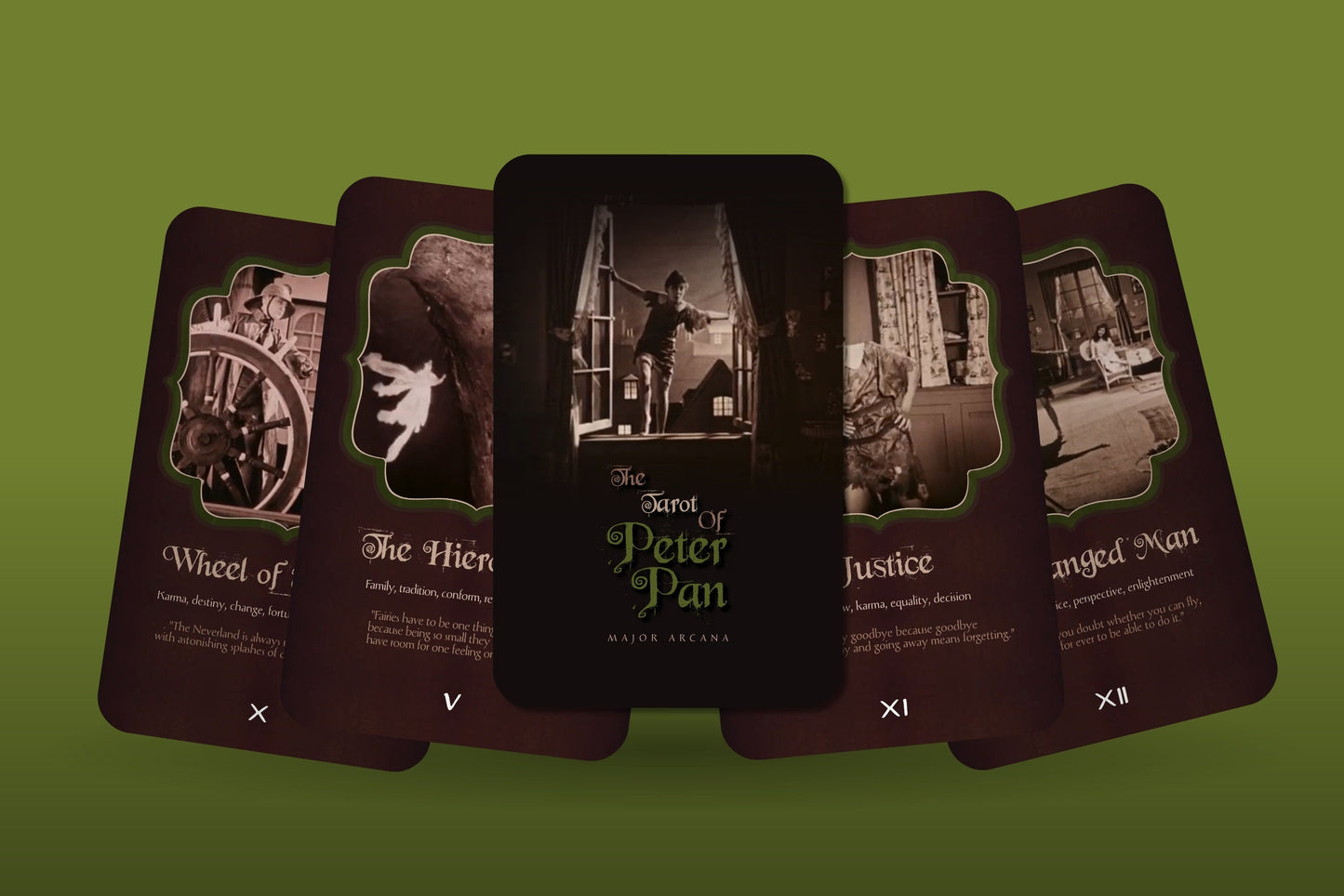 The Tarot of Peter Pan - Major Arcana