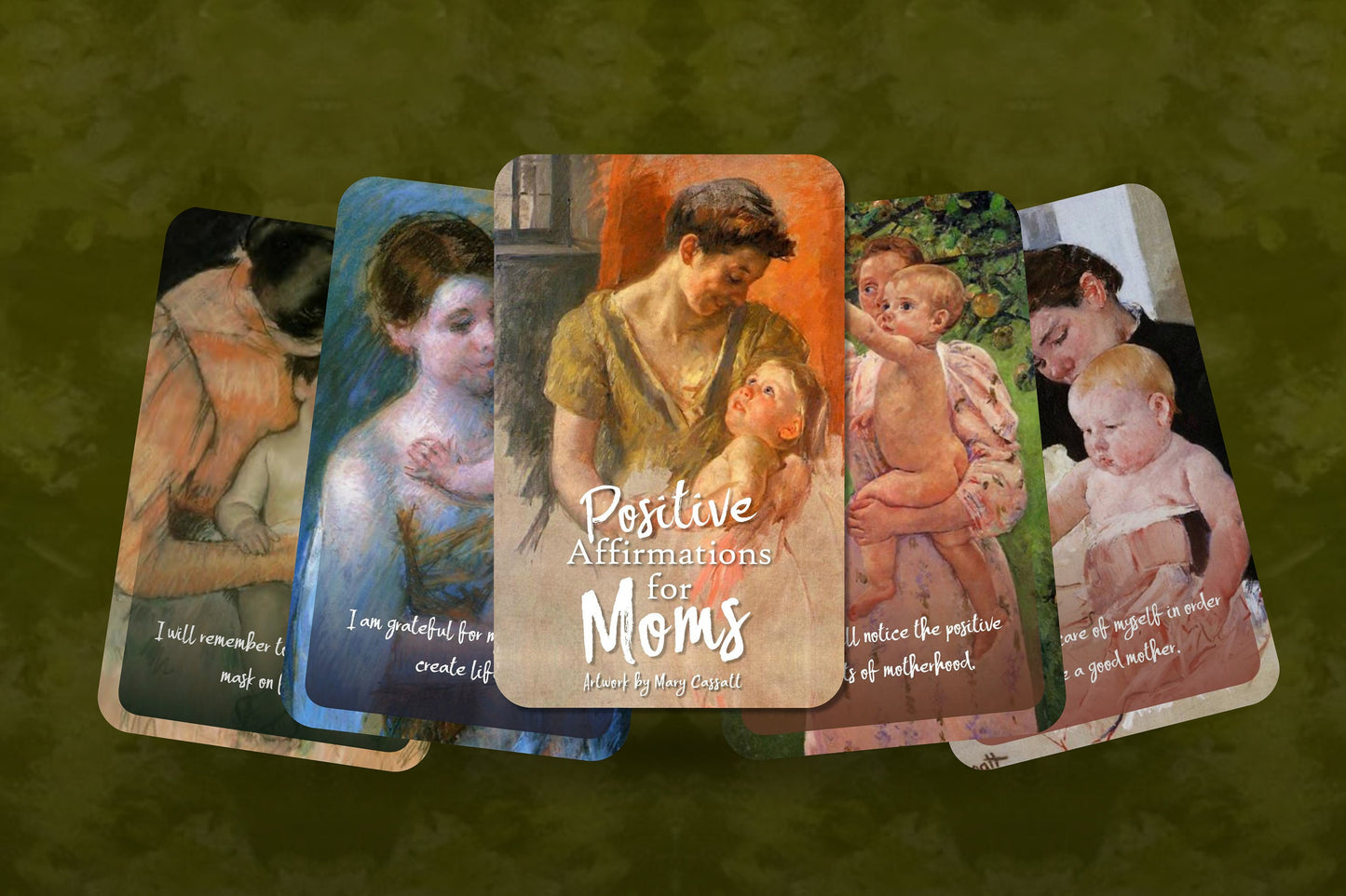 Positive Affirmations for Moms - Wisdom Cards for Moms