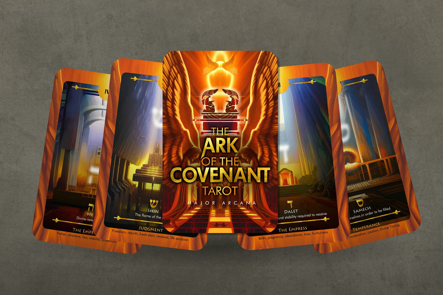 The Ark of the Covenant Tarot - Major Arcana - Sacred Letters