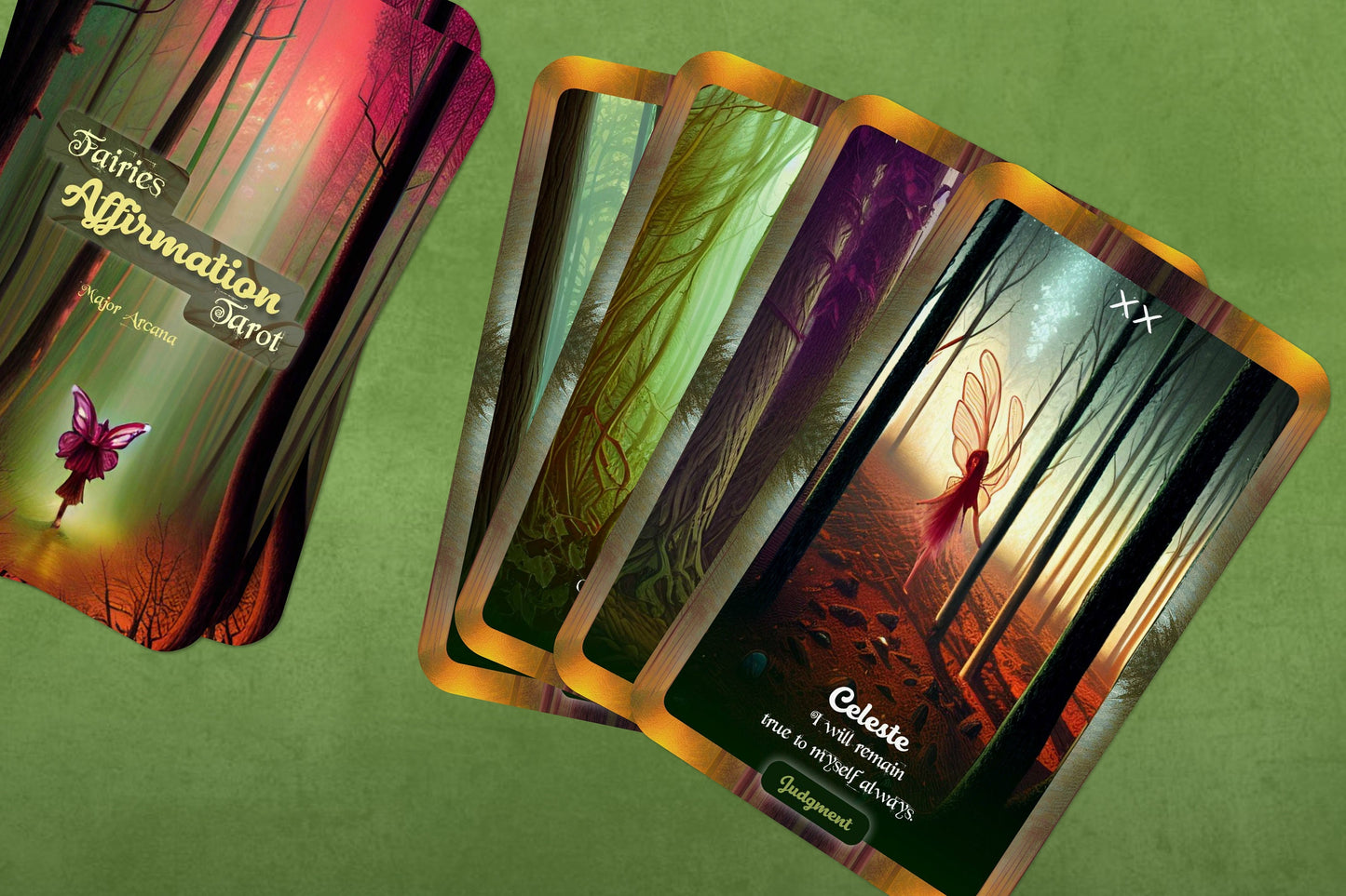 Fairies Affirmation Tarot - Major Arcana