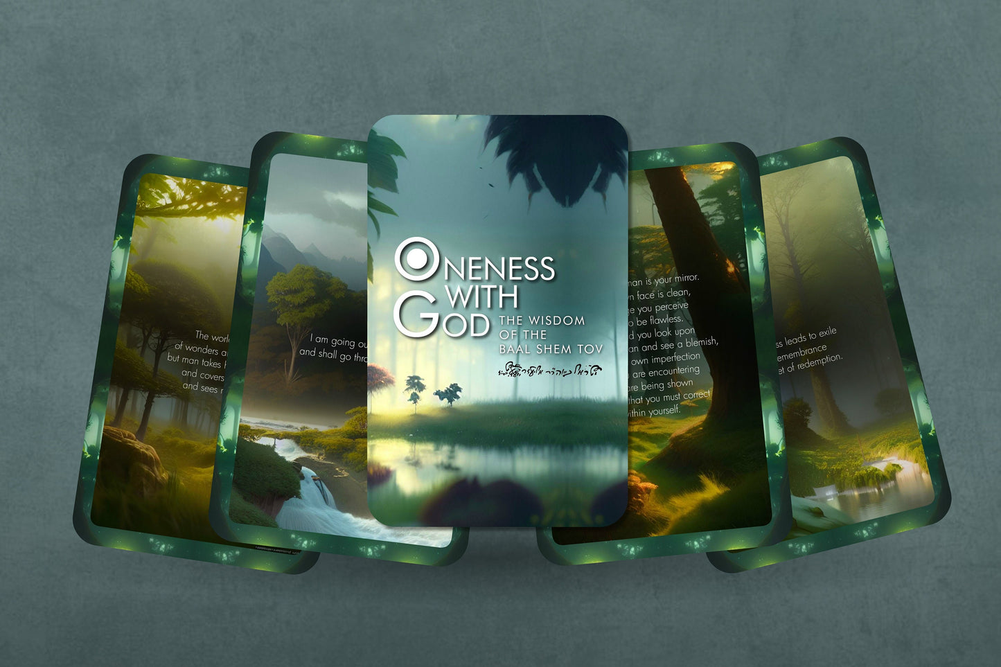 Oneness with God - The wisdom of the Baal Shem Tov - Oracle Cards