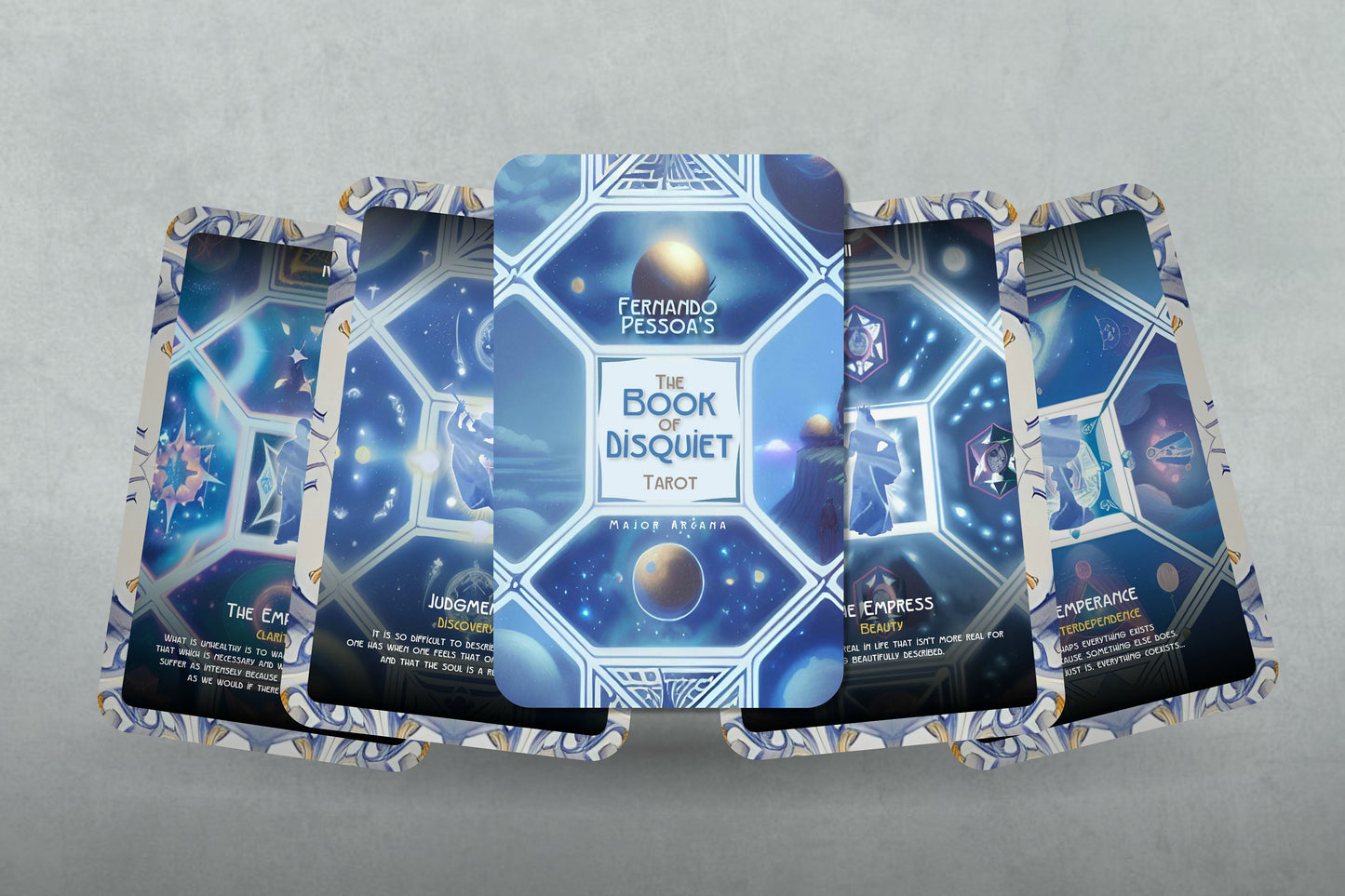 The Book of Disquiet Tarot - Major Arcana - by Fernando Pessoa