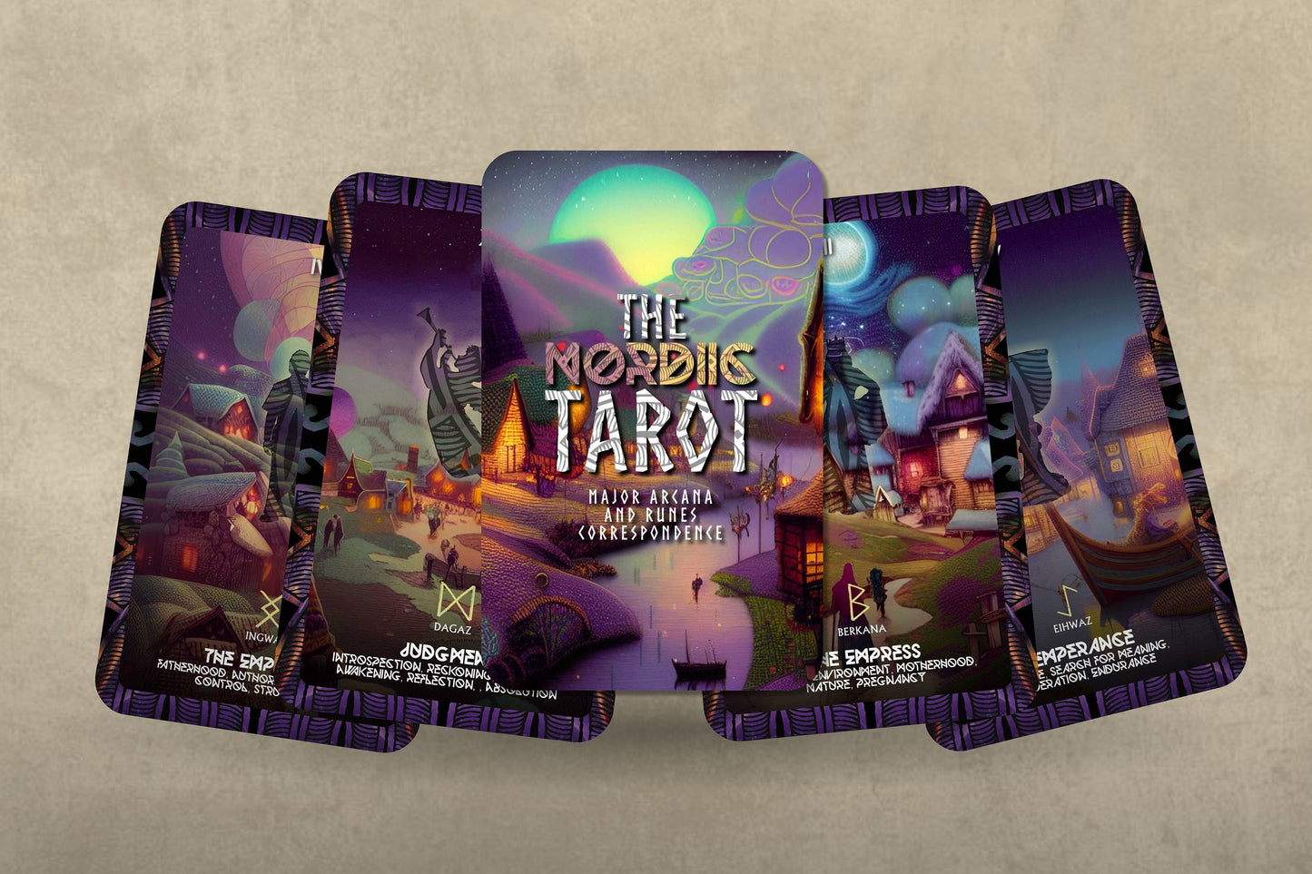 The Nordic Tarot - Major Arcana - Runes