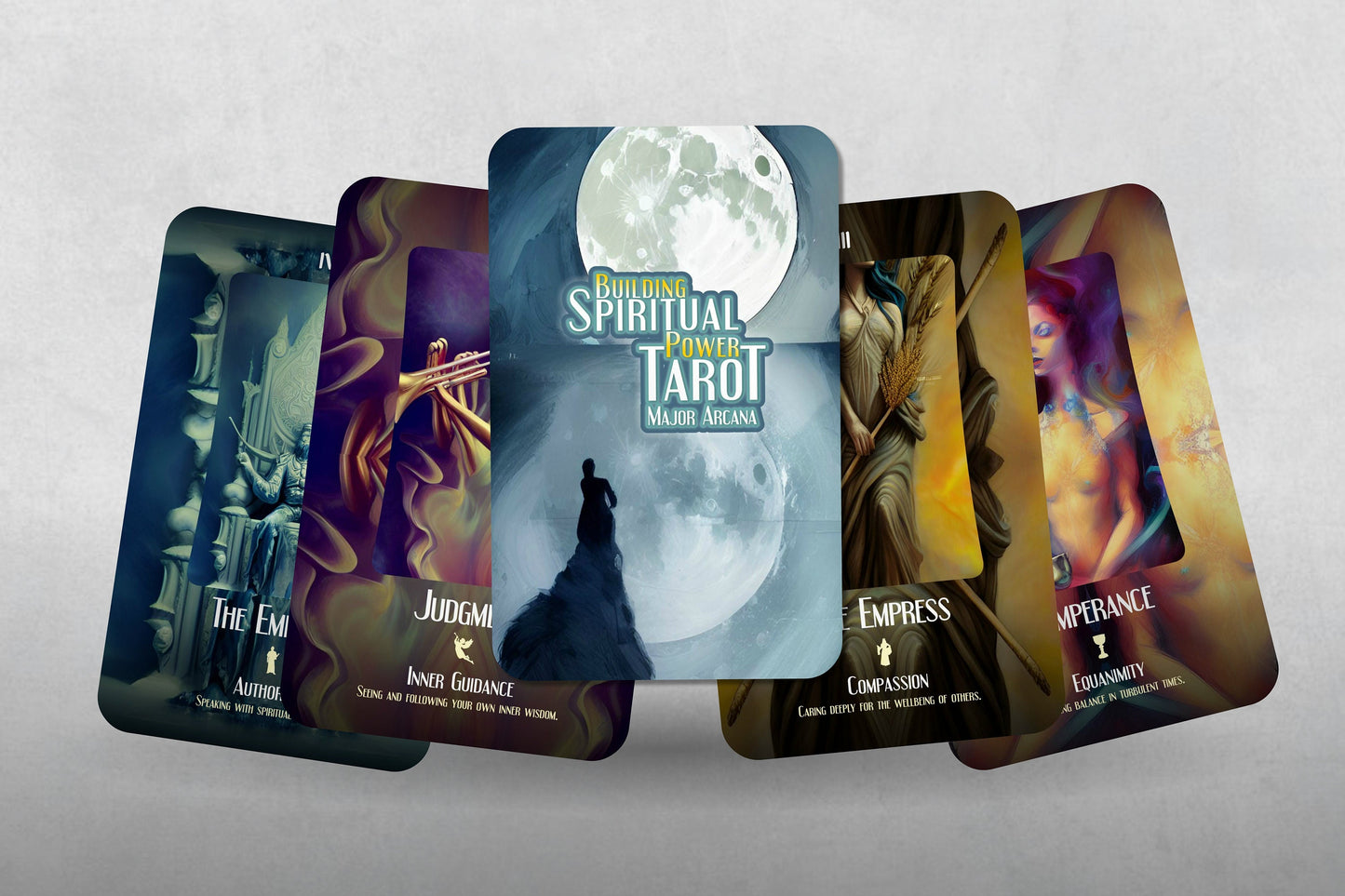 Building Spiritual Power Tarot - Major Arcana - by Jeff Carreira