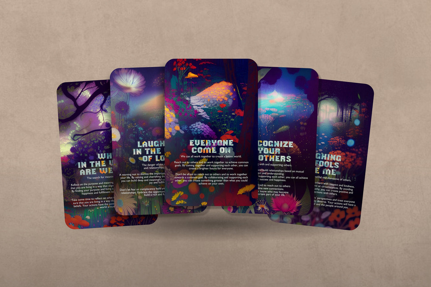 Instant Karma - Oracle cards