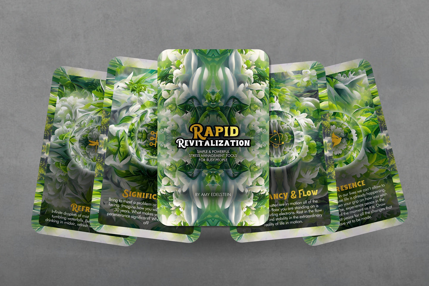 Rapid Revitalization - Simple & Powerful Stress Management Tools for Busy People - By Amy Edelstein