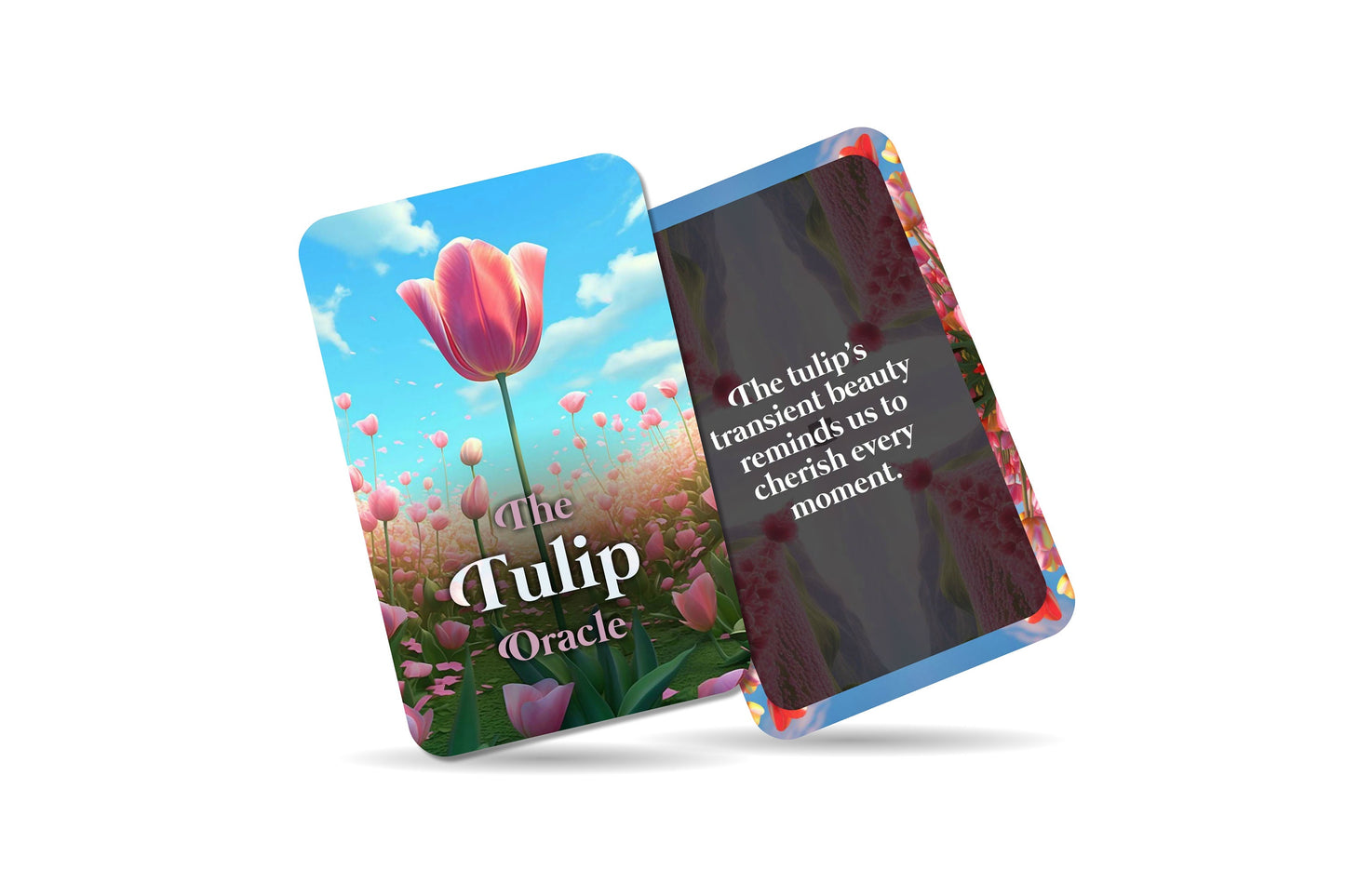 The Tulip Oracle - A Journey of Growth and Resilience - Divination tools - Oracle cards
