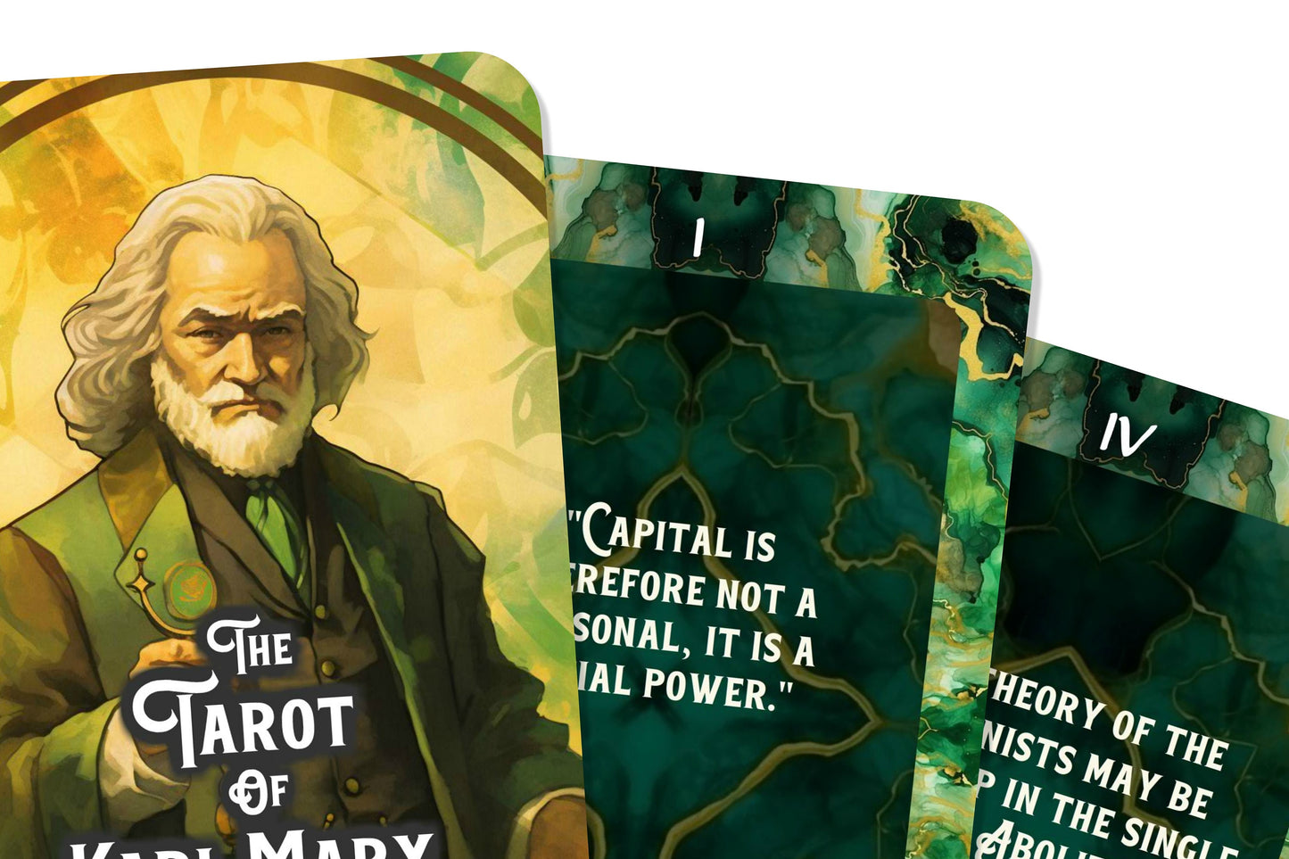 The Tarot of Karl Marx - The Philosopher's Deck - Divination tools