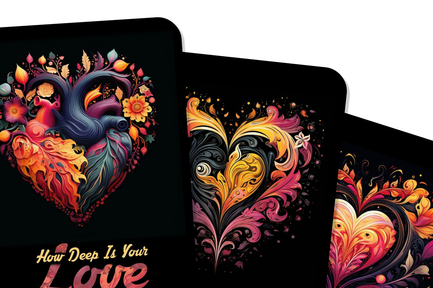 How Deep is your Love Oracle cards - Where Love Meets Enlightenment - Divination tools - Inspired by the Bee Gees