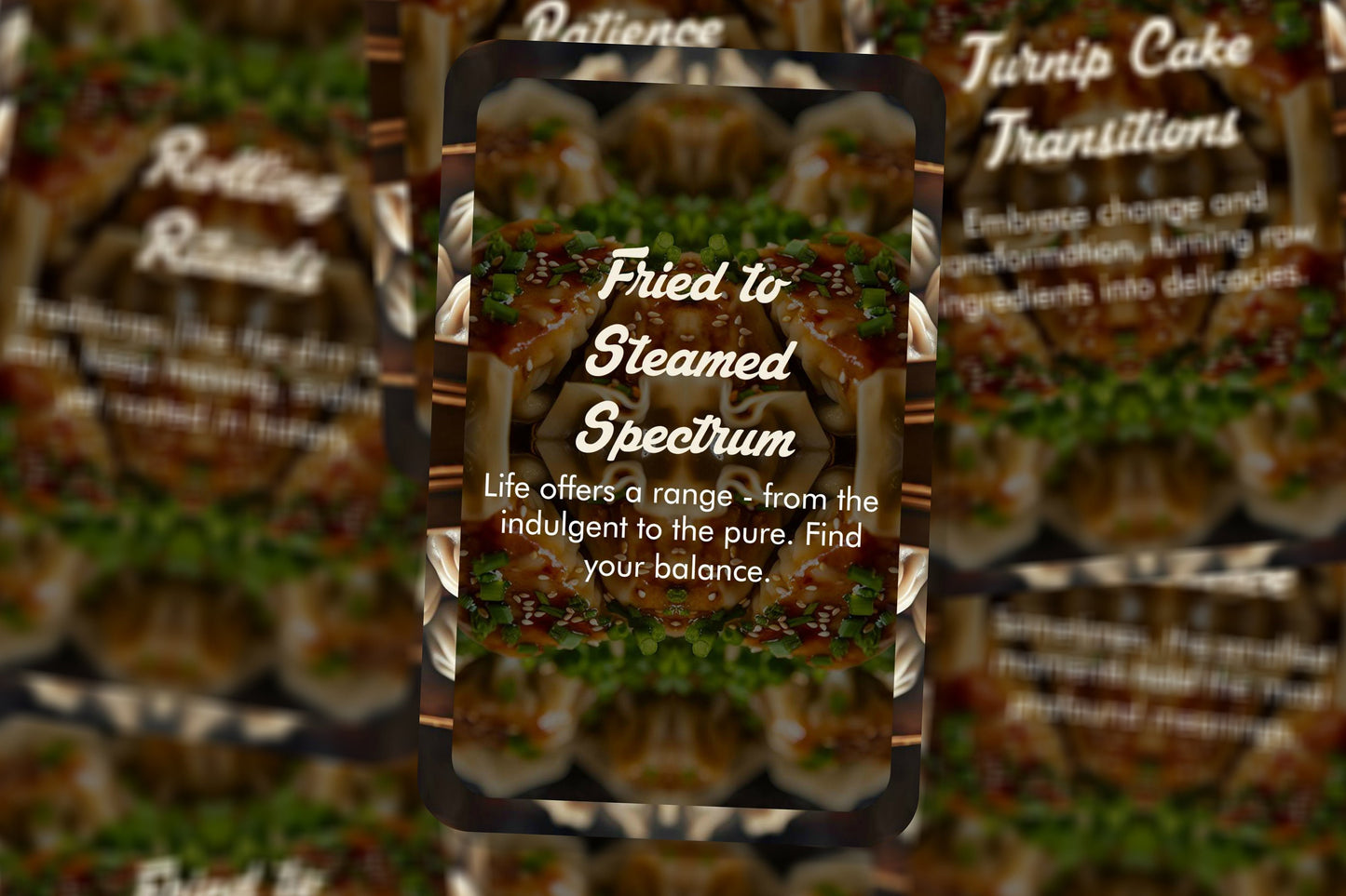 The Dim Sum Oracle - Twenty Two insights and One recipe