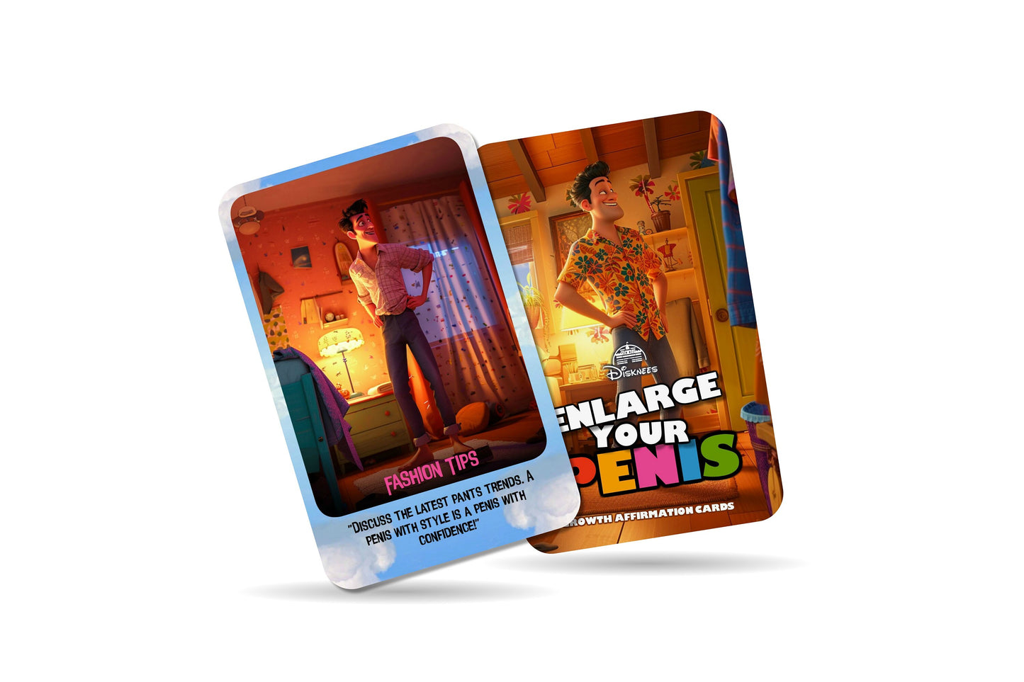 Enlarge Your Penis - Growth Affirmation Cards - 22 Cards