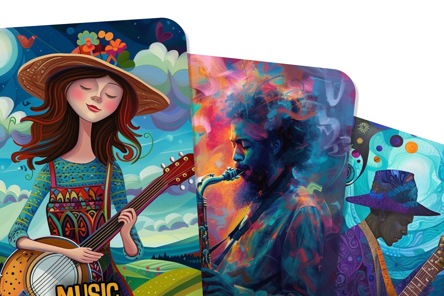 Music Makers - Cards of Rhymes for the Love of Music, Kids Cards, A Journey Through Rhymes