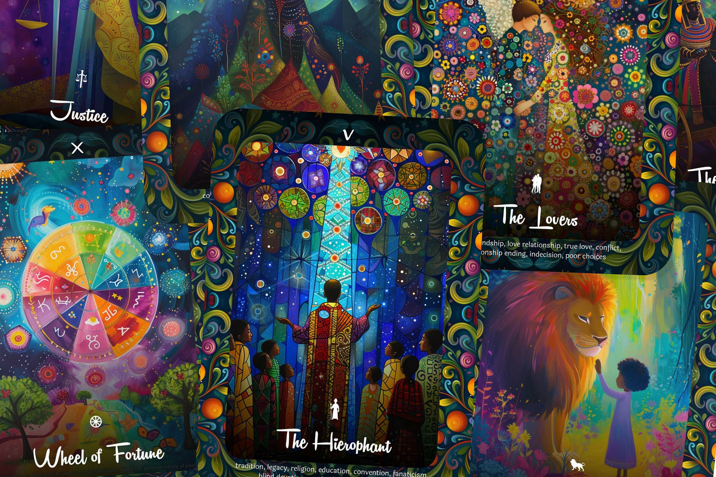 The Dreamscape Tarot - 78 cards - Otherworldly beauty and insightful symbolism