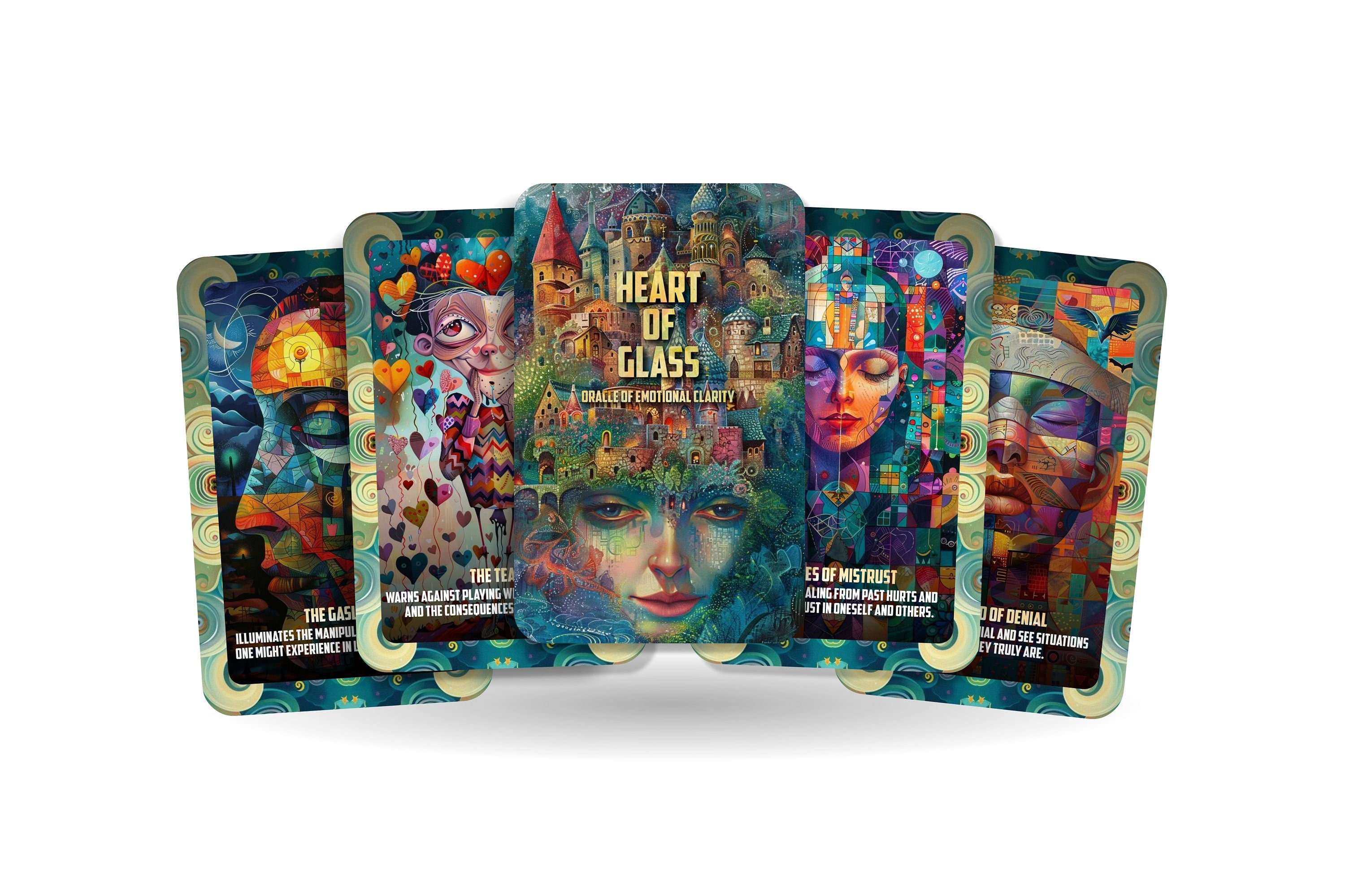 Heart of Glass - Oracle of Emotional Clarity - Explore the depths of y