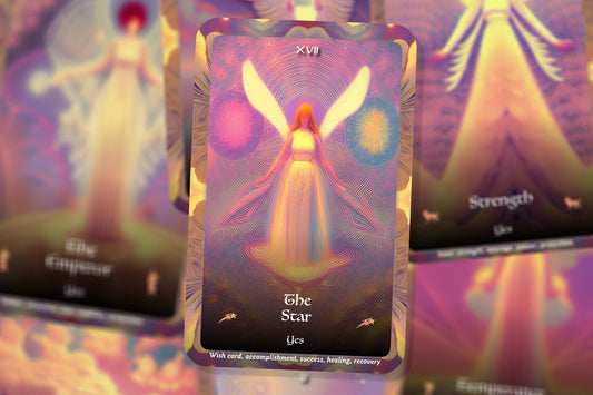 Yes, No, Maybe Angels Tarot - Major Arcana