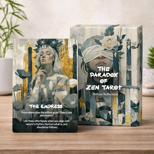 The Paradox of Zen Tarot — 78 Koan Reflections for meditation and contemplation