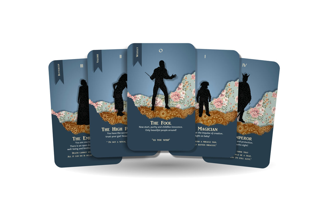 The Princess Tarot — Major Arcana deck inspired by The Princess Bride