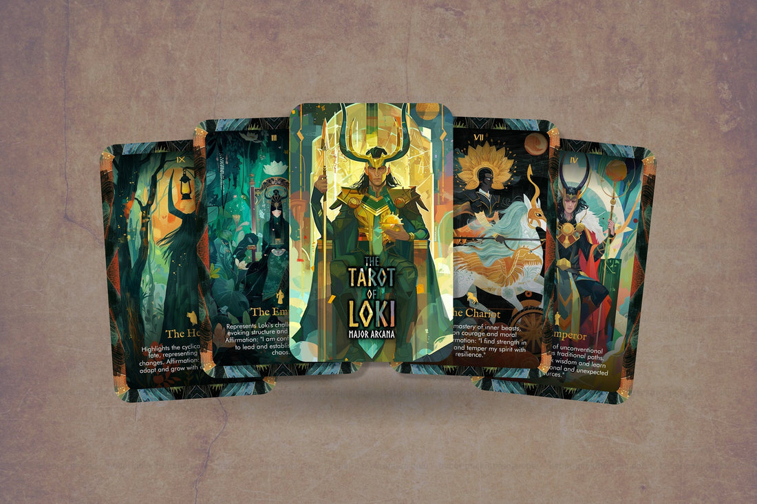 The Tarot of Loki — Major Arcana deck with Norse mythology artwork