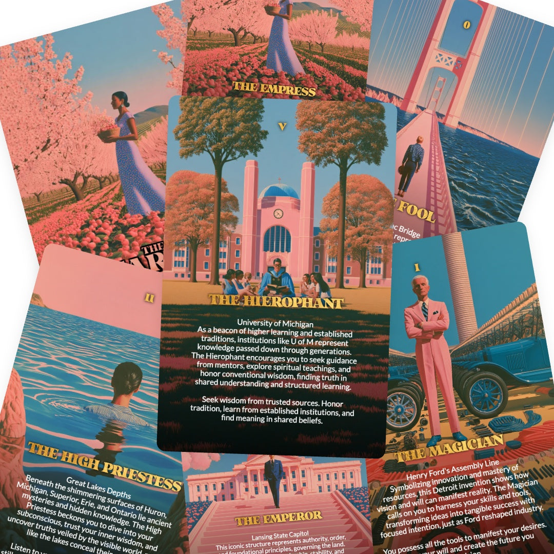 The Tarot of Michigan - The 22 Major Arcana