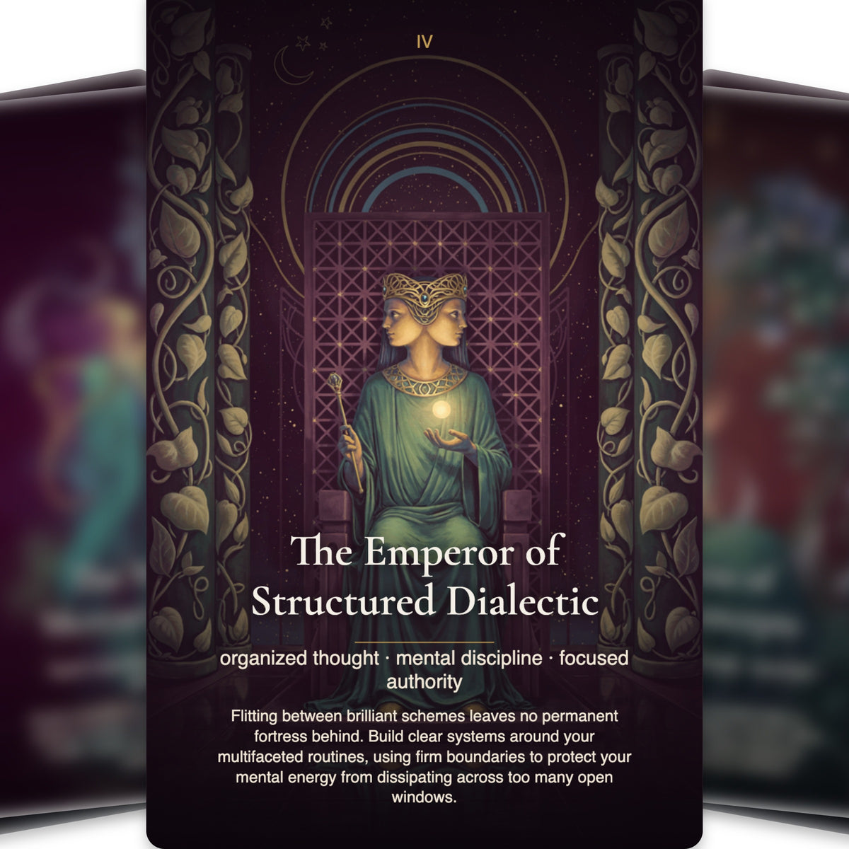 The Tarot of Gemini — arrangement 11