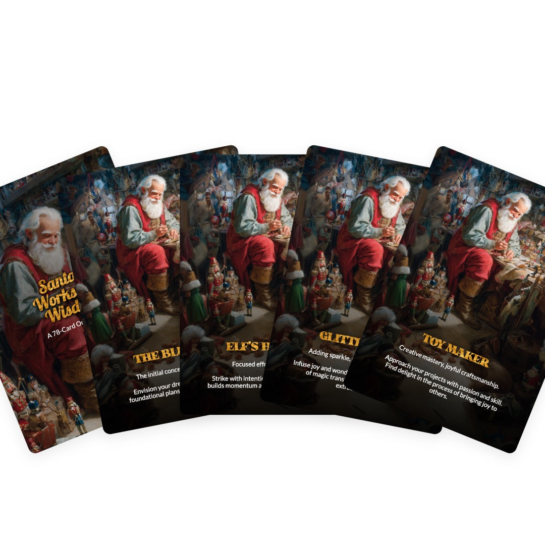 Santa's Workshop Wisdom Oracle - 78 Cards