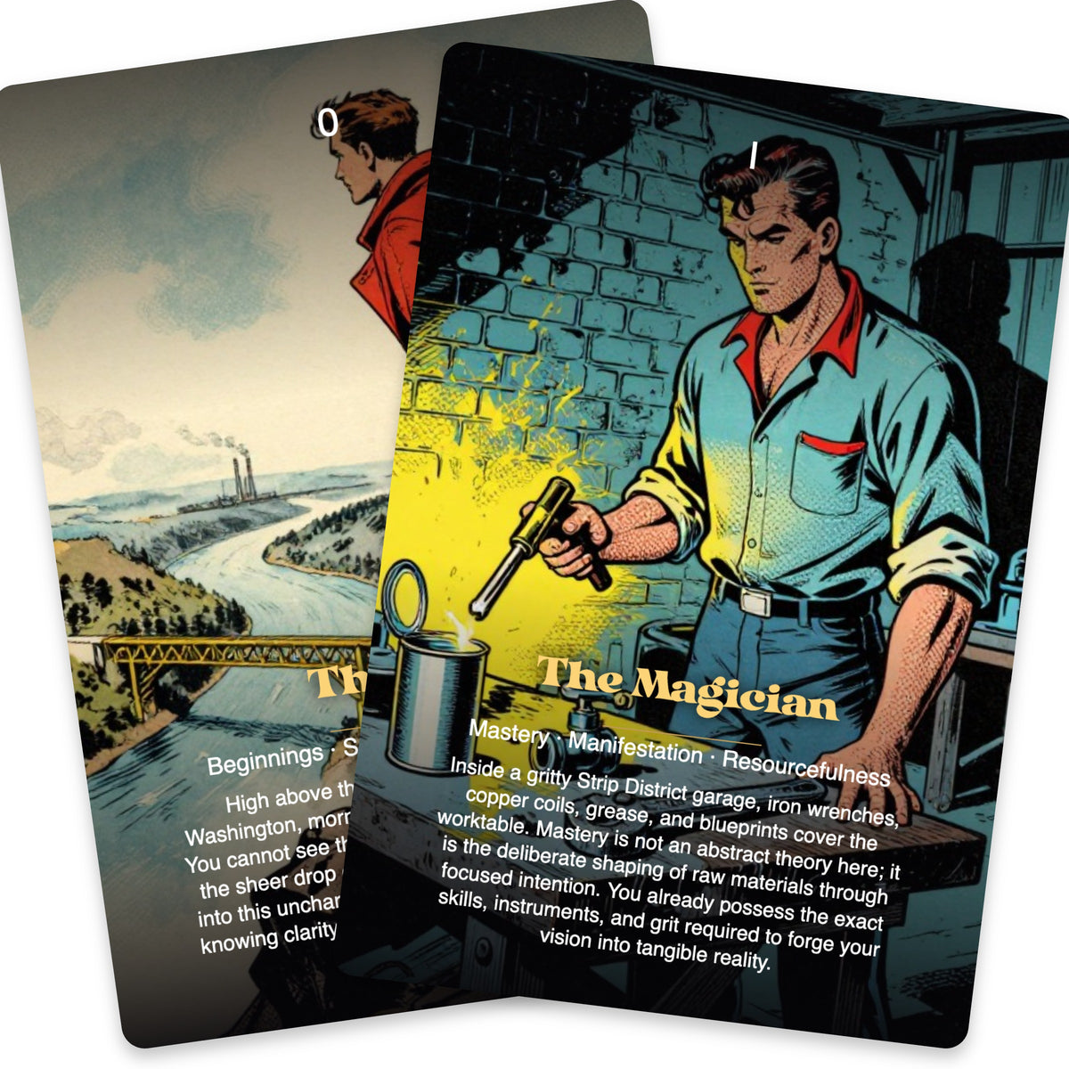 The Tarot of Pittsburgh — arrangement 5