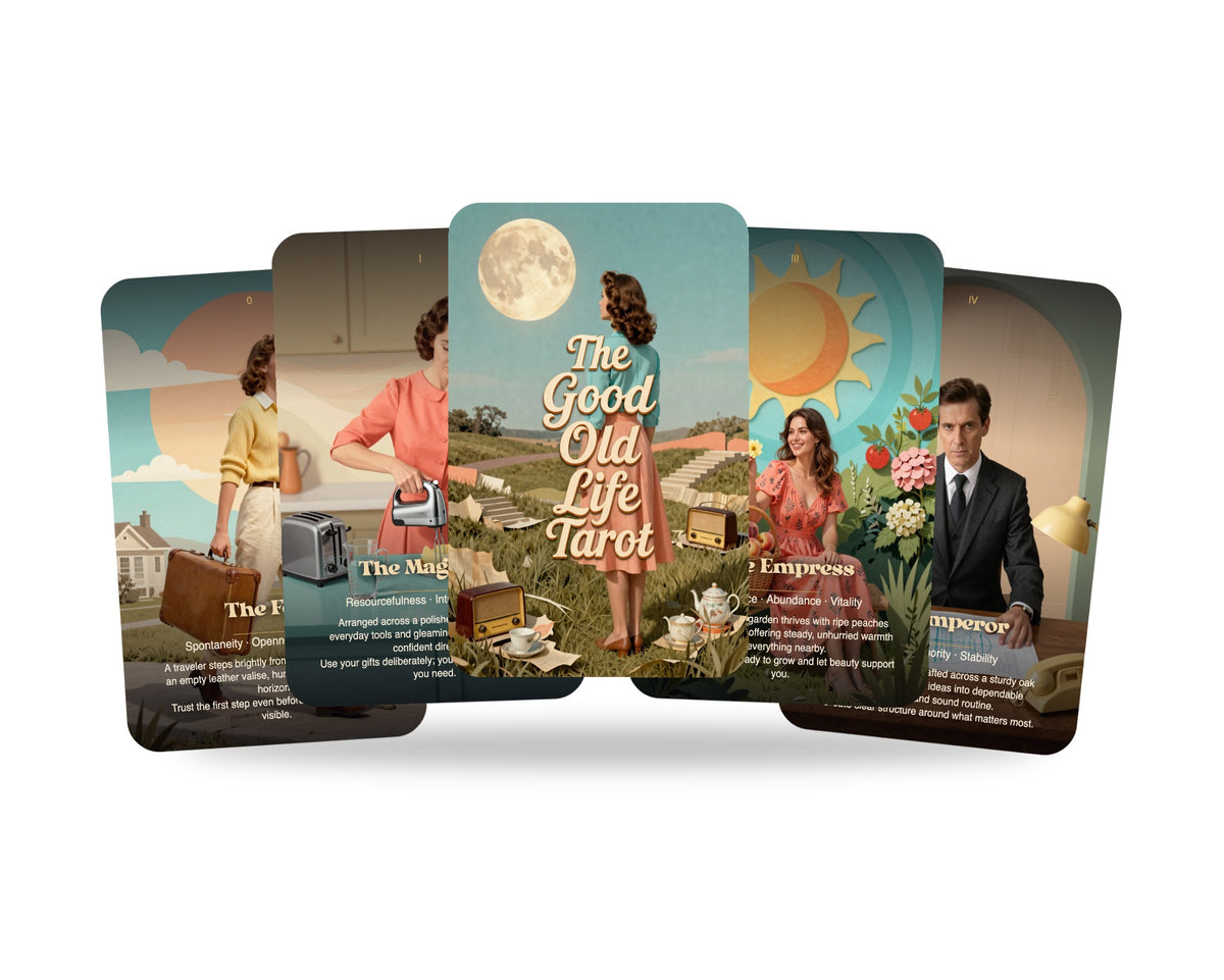 The Good Old Life Tarot — arrangement 1