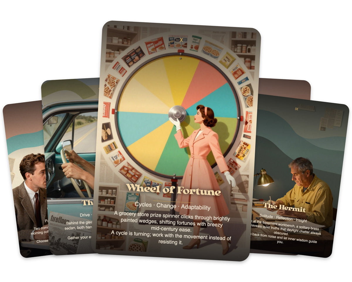 The Good Old Life Tarot — arrangement 3
