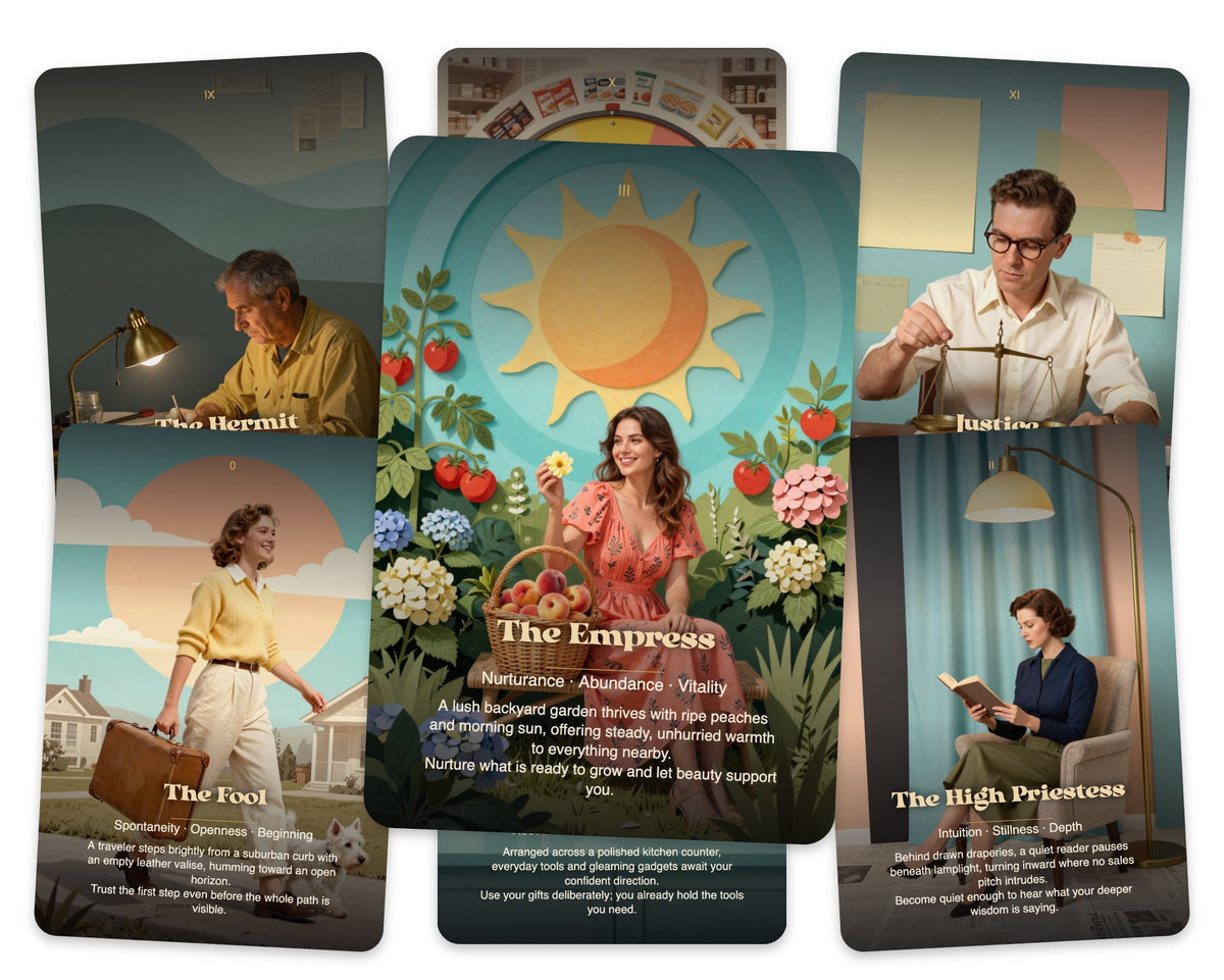 The Good Old Life Tarot — arrangement 4