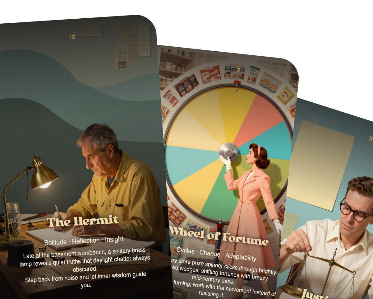 The Good Old Life Tarot — arrangement 8