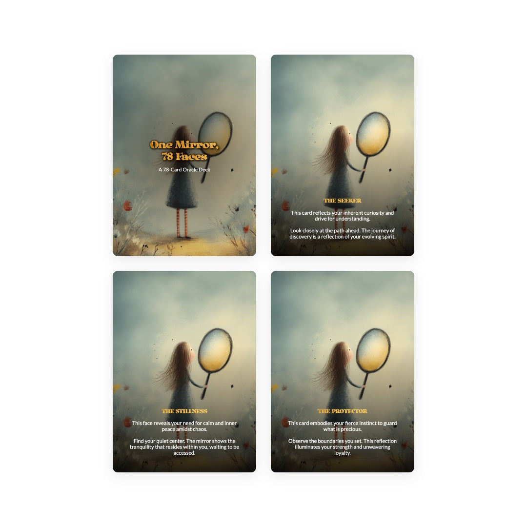 One Mirror, 78 Faces - Oracle cards