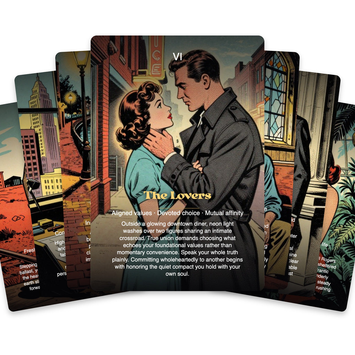 The Tarot of Oklahoma City — arrangement 3