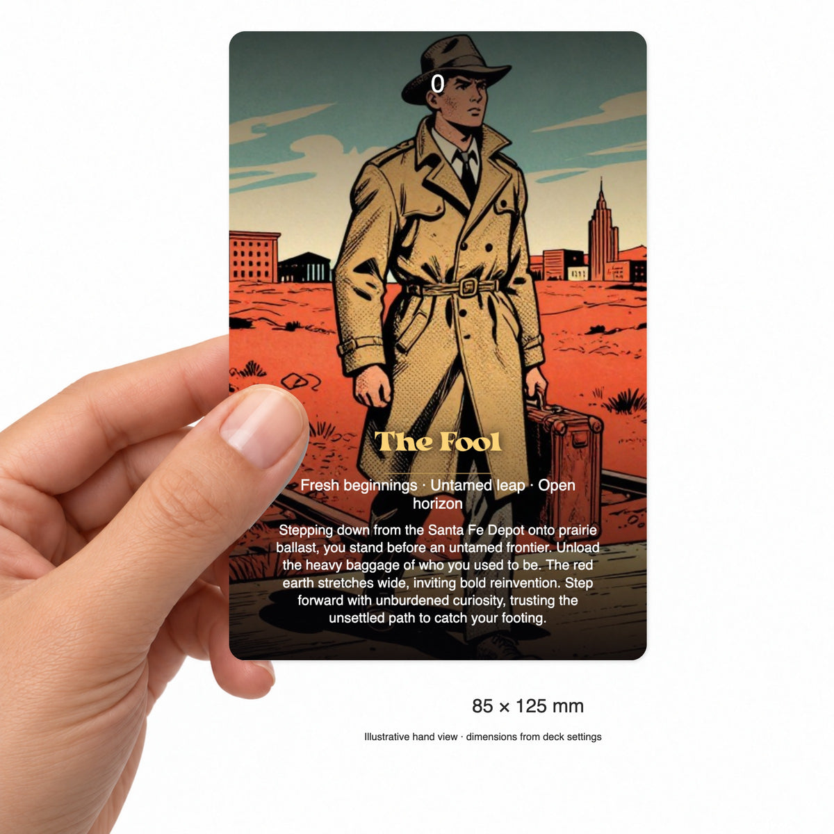 The Tarot of Oklahoma City — arrangement 4