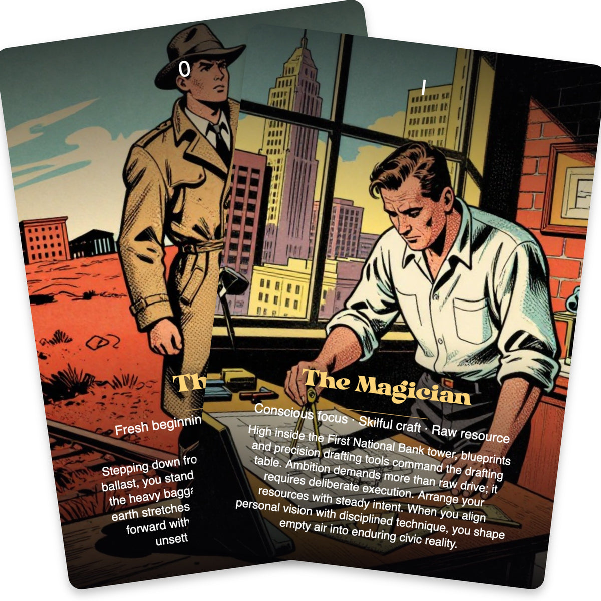 The Tarot of Oklahoma City — arrangement 5