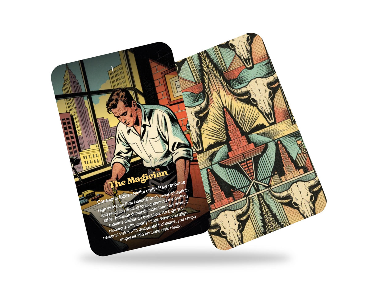The Tarot of Oklahoma City — arrangement 8