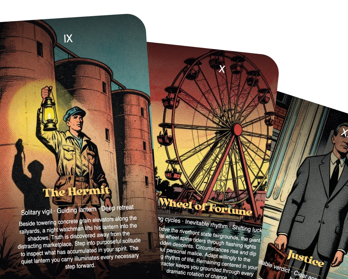 The Tarot of Oklahoma City — arrangement 9