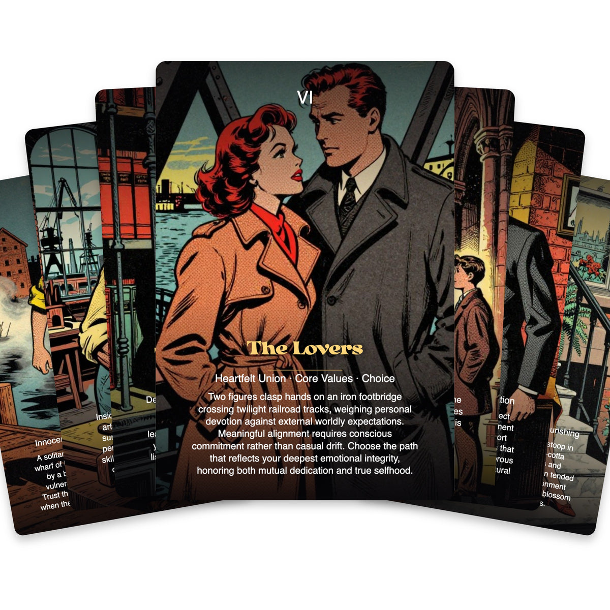 The Tarot of Baltimore — arrangement 3