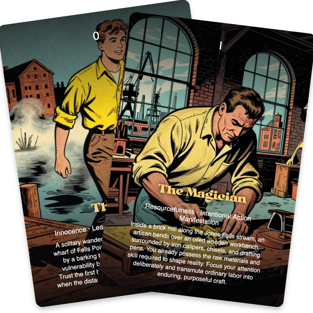 The Tarot of Baltimore — arrangement 5