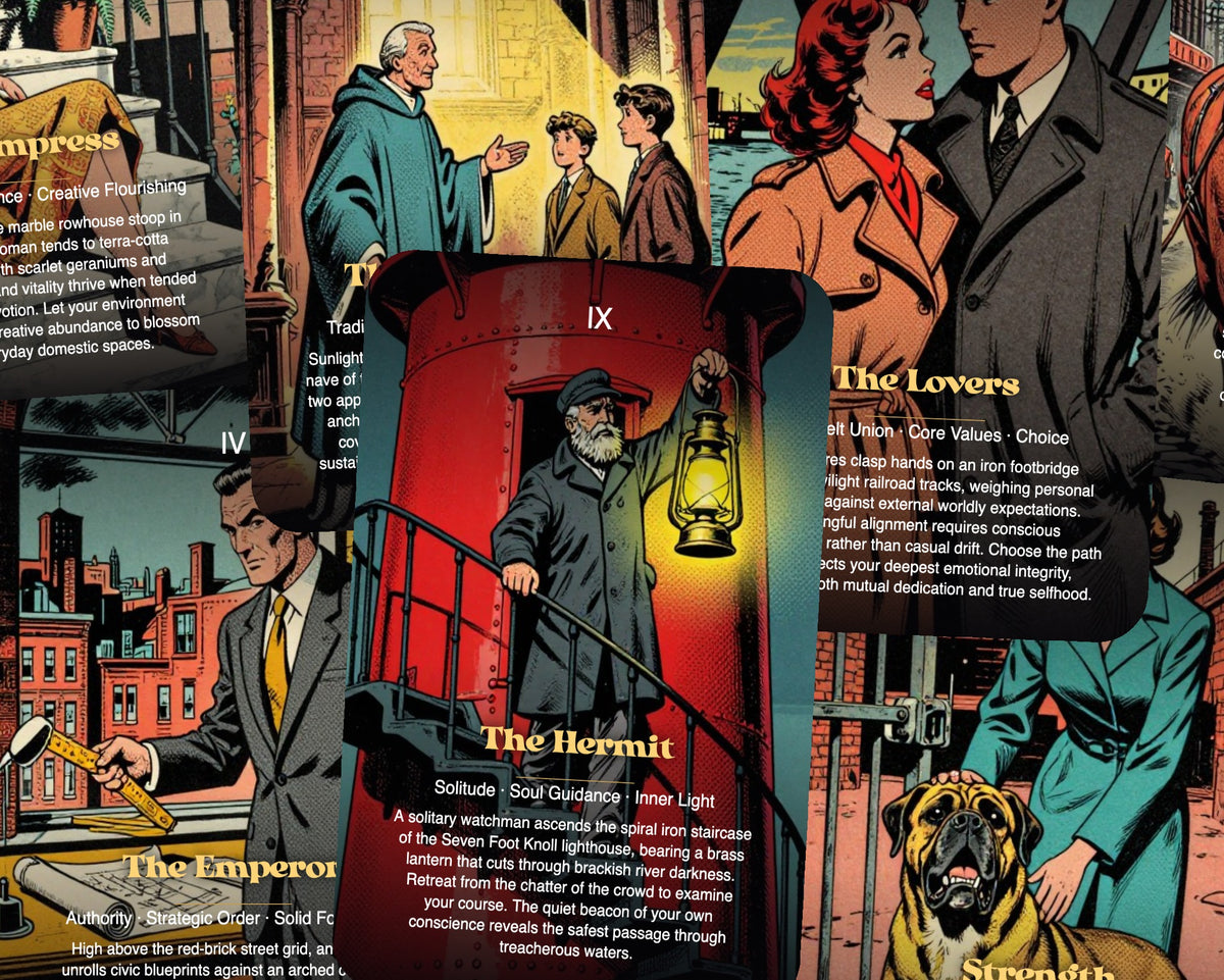 The Tarot of Baltimore — arrangement 6