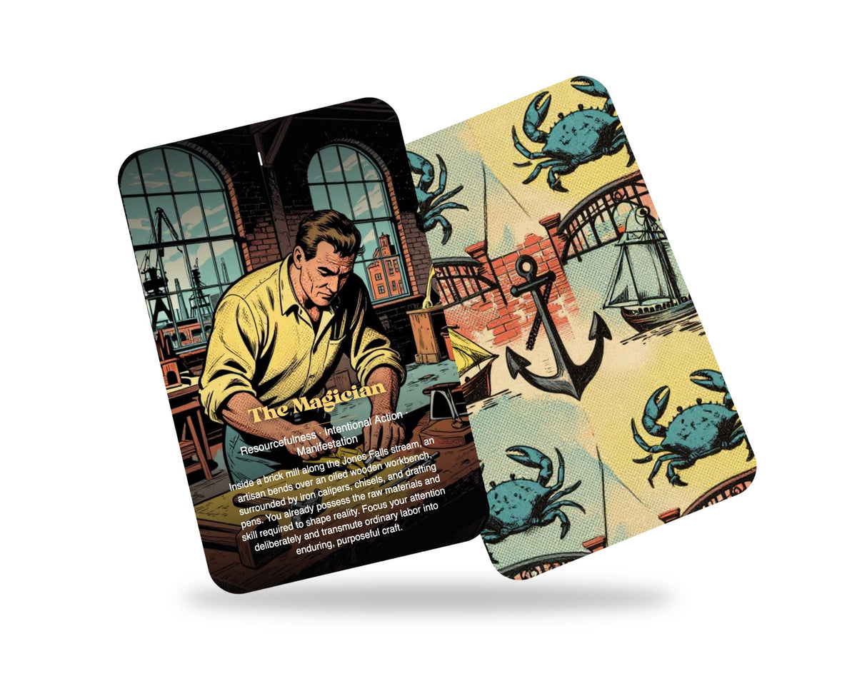 The Tarot of Baltimore — arrangement 8