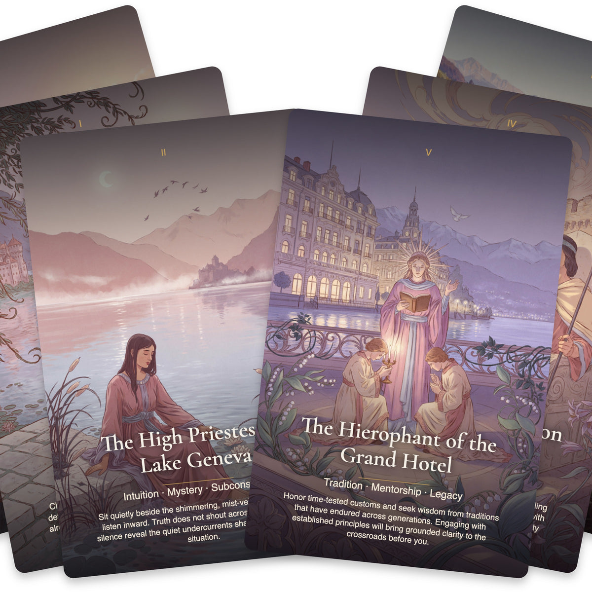 The Tarot of Montreux — arrangement 6
