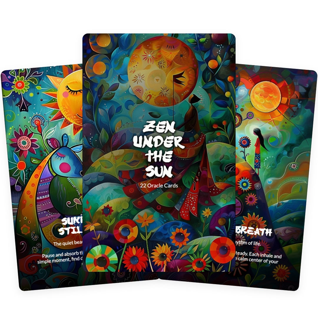 Zen Under the Sun - 22 Oracle Cards