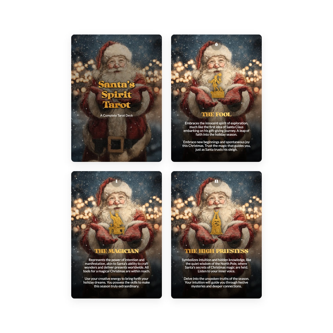 Santa’s Spirit Tarot - 78 Cards