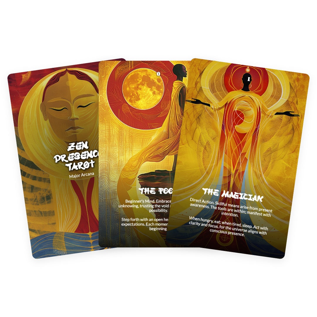 Zen Presence Tarot - 22 Major Arcana