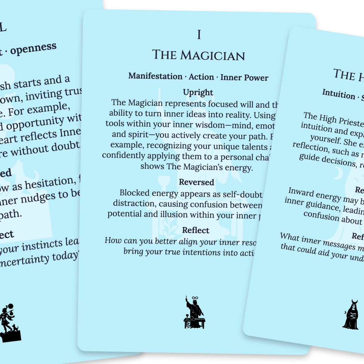 The Tarot of Inner Wisdom — For Beginners — arrangement 4