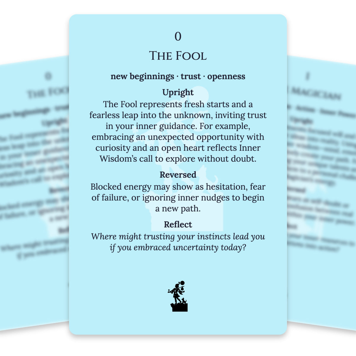The Tarot of Inner Wisdom — For Beginners — arrangement 5